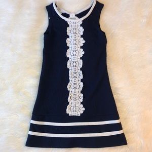 Bonnie Jean Navy Girls Dress